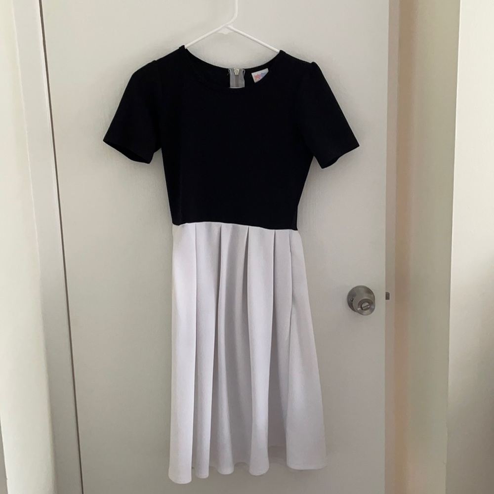 Black and White Dress